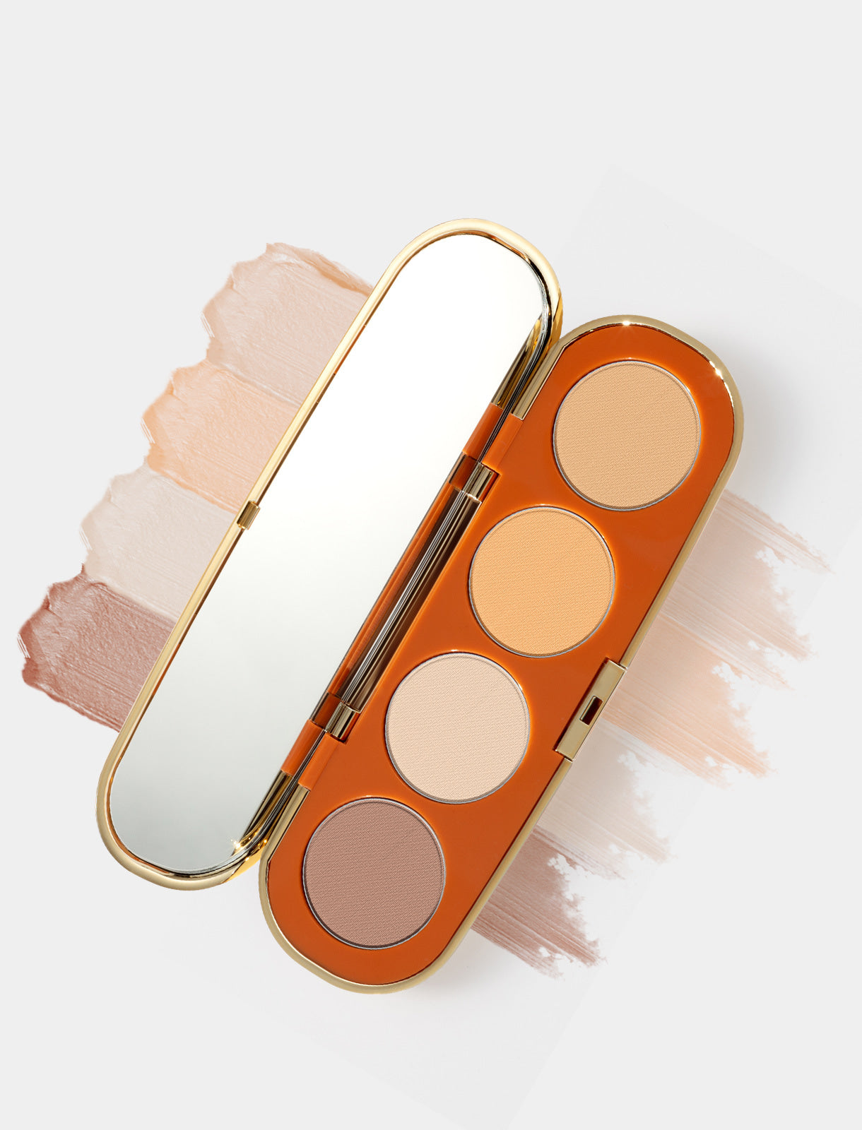 OUT-OF-OFFICE three-dimensional deep four-color eye shadow palette