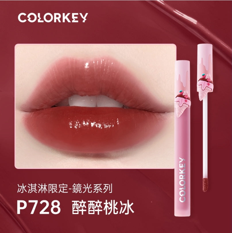 COLORKEY COLORKEY Ice Cream Limited-Mirror Series Mirror Lip Glaze