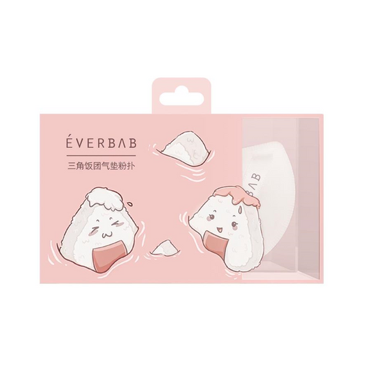 EVERBAB Triangular Rice Ball Air Cushion Puff