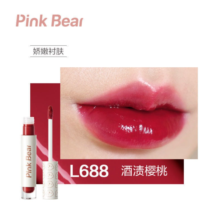 PINK BEAR 皮克熊 鏡面水光唇釉