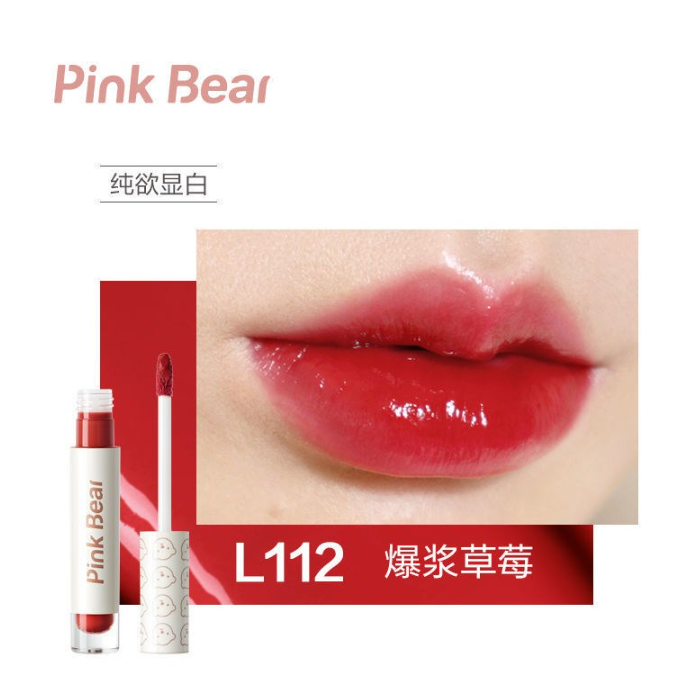 PINK BEAR 皮克熊 鏡面水光唇釉