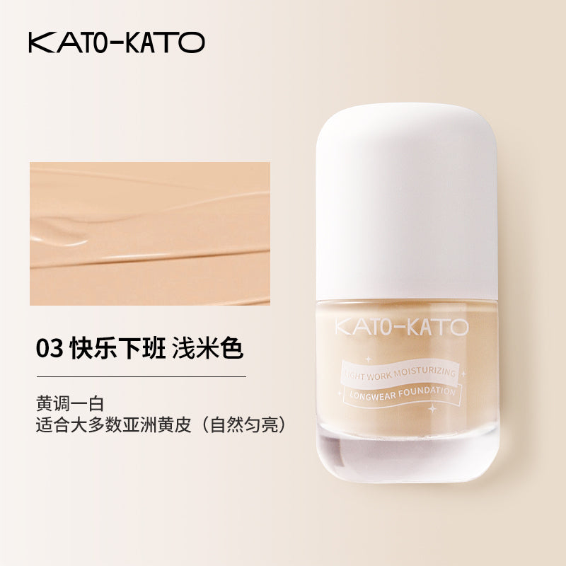 KATO-KATO 輕鬆我可潤彩持妝粉底液